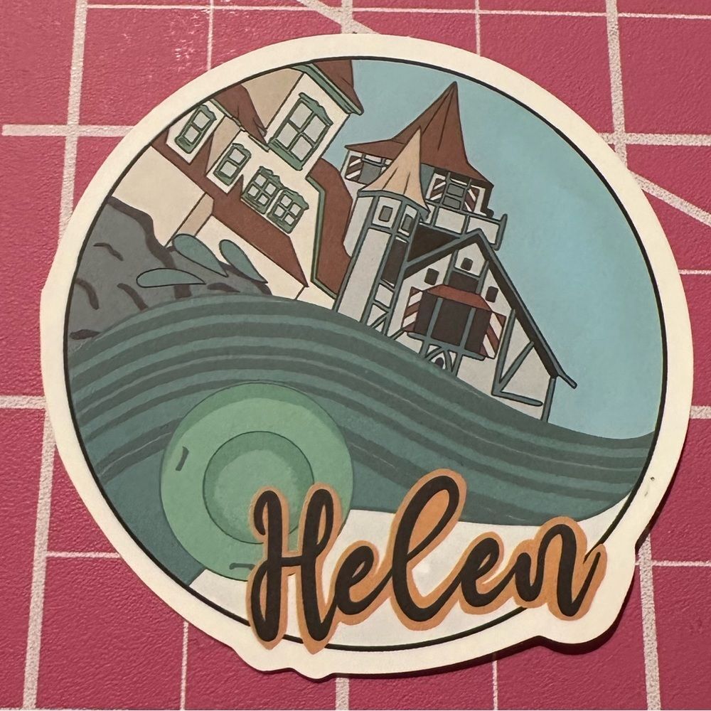 💜13/$13 +Bundle Sticker Sale | Travel Helen Waterproof Sticker